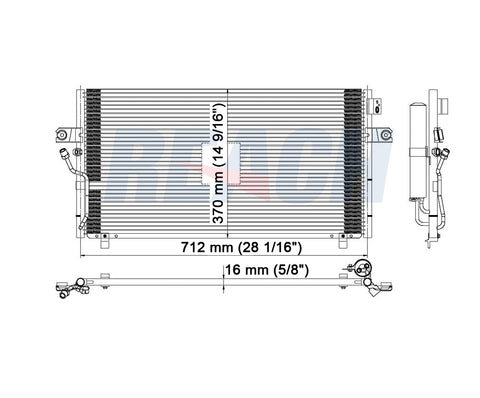 2002 INFINITI I35 3.5 L CONDENSER REA31-3061P
