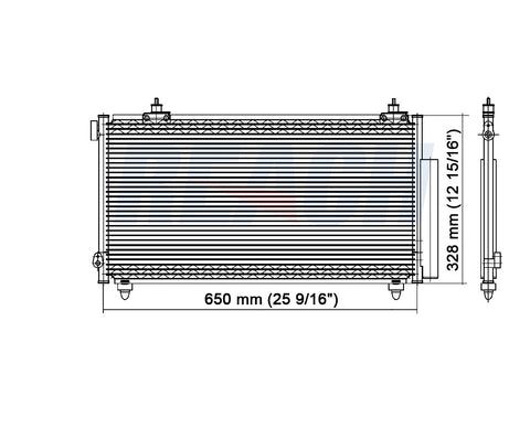 2003 TOYOTA CELICA 1.8 L CONDENSER REA31-3280P