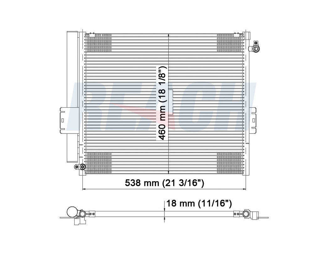 2013 TOYOTA TACOMA 2.7 L CONDENSER REA31-3393P