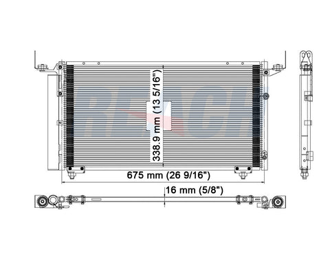 2004 TOYOTA TUNDRA 4.7 L CONDENSER REA31-3395P