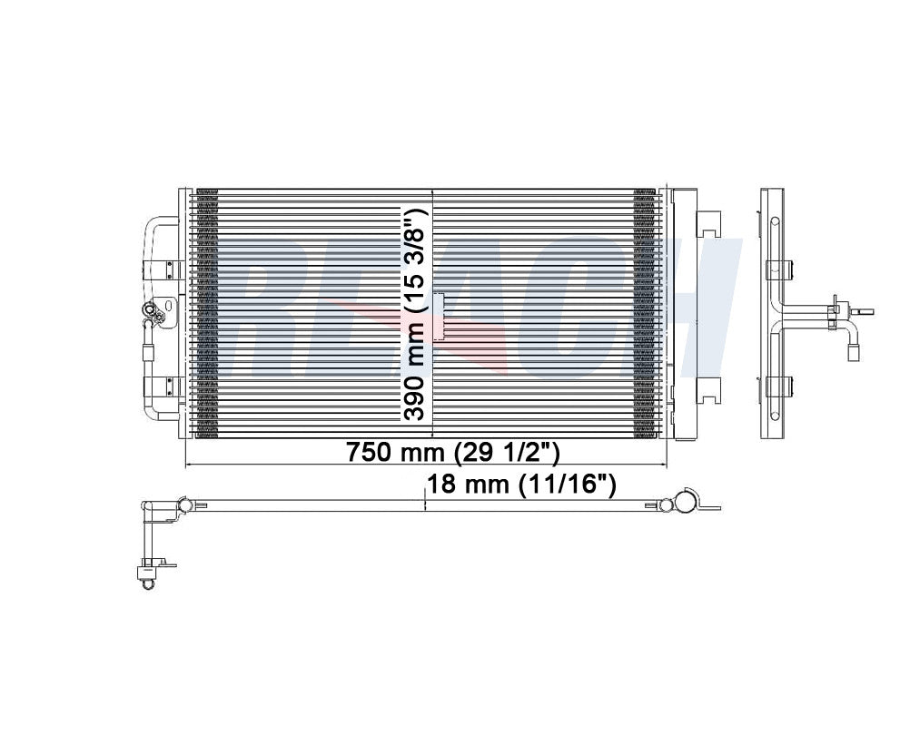 2010 CHEVROLET IMPALA 3.5 L CONDENSER REA31-3467P