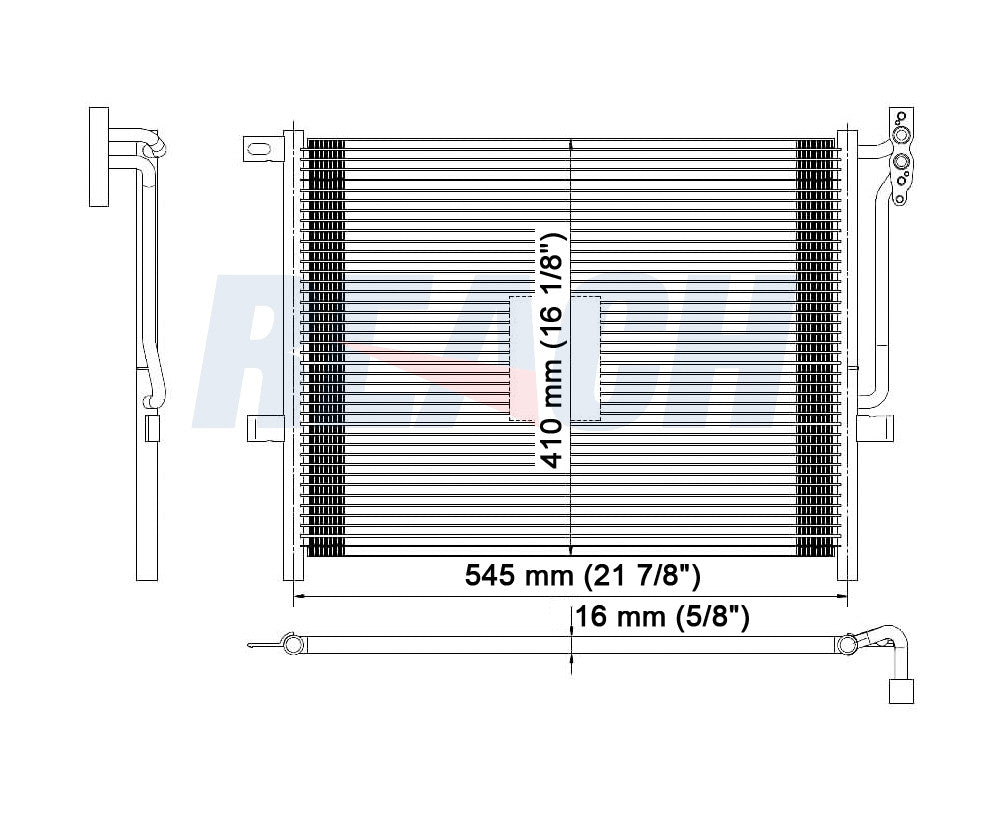 1999 BMW 328I 2.8 L CONDENSER REA31-4994P
